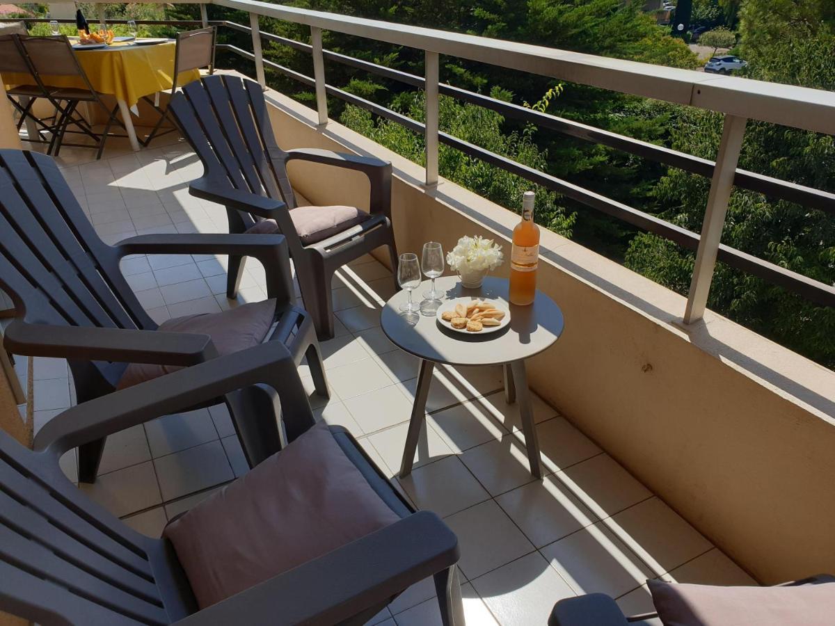 Frejus Plage T2, Piscine, Parking, Plages A 200M Exterior foto
